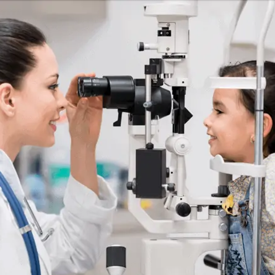 pediatric eye exam in Dallas